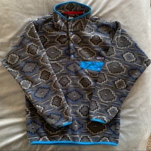 Patagonia Men’s Synchilla Aztec Snap T Pullover